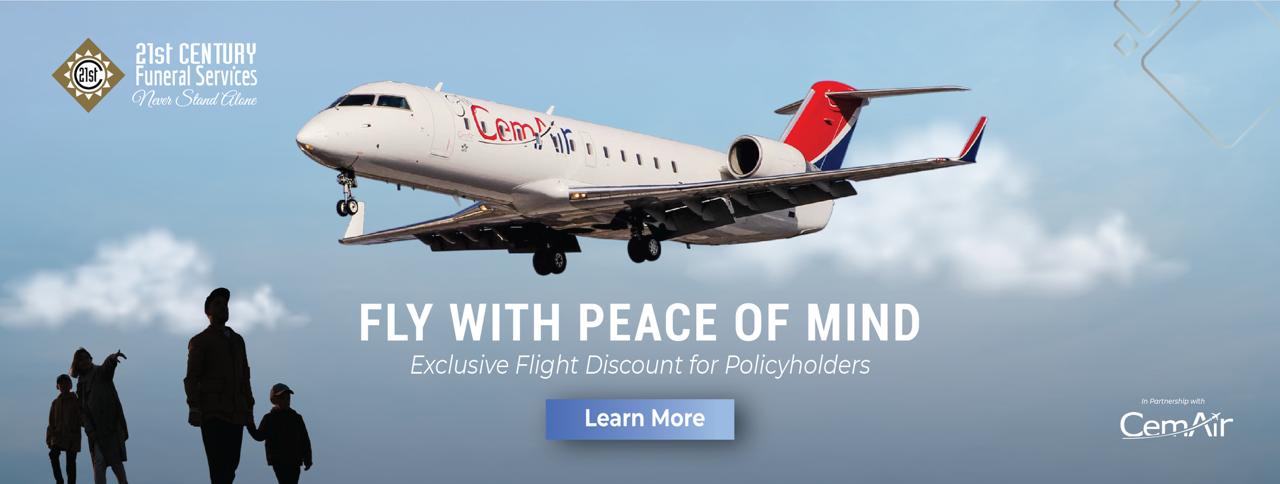 Fly with Peace of mind – A special offer just for you, our valued client