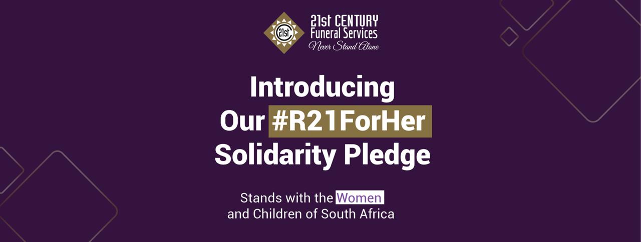 21st Century Funeral Services Launches the #R21ForHer Pledge to support Women and Children